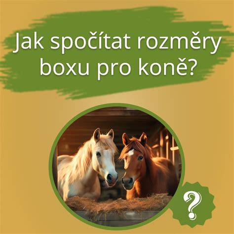 Rozměry dvou-konstrukčního boxu pro koně