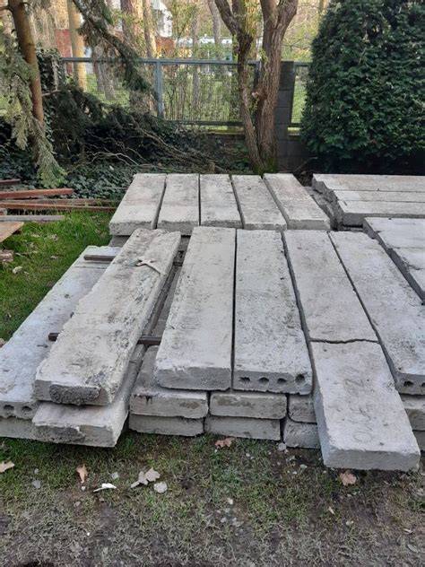 rovné betonové desky 200 cm šířka 50 cm vzor dvě strany